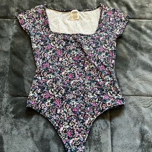 Pink by Victoria’s Secret floral bodysuit